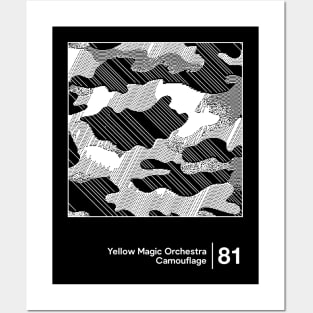 YMO / Minimalist Style Graphic Design Posters and Art